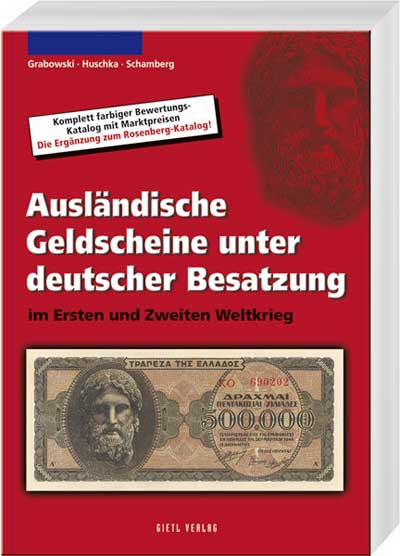 Ausländische Geldscheine unter deutscher Besatzung - Cover