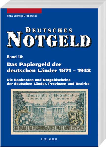 Das Papiergeld der deutschen Länder 1871 – 1948 - Cover