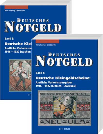Deutsche Kleingeldscheine: Amtliche Verkehrsausgaben 1916 – 1922 - Cover