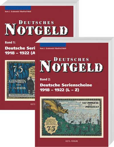 Deutsche Serienscheine 1918 – 1922 - Cover