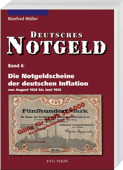 Die Notgeldscheine der deutschen Inflation - Cover