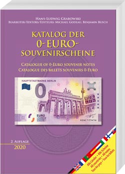 Katalog der 0-Euro-Souvenirscheine - Cover
