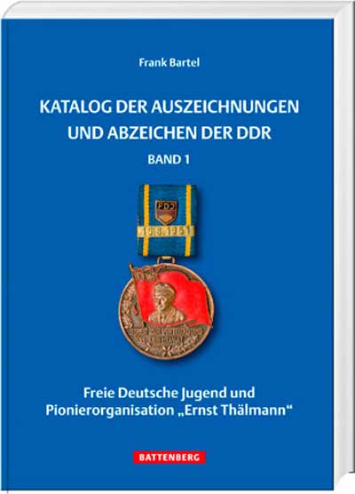 Katalog der Auszeichnungen und Abzeichen der DDR, Band 1 - Cover