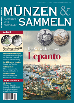 Münzen & Sammeln Ausgabe 10/2021 - Cover
