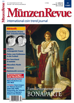 MünzenRevue Ausgabe 05/2021 - Cover